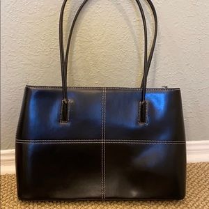 Vintage leather handbag AnnTaylor